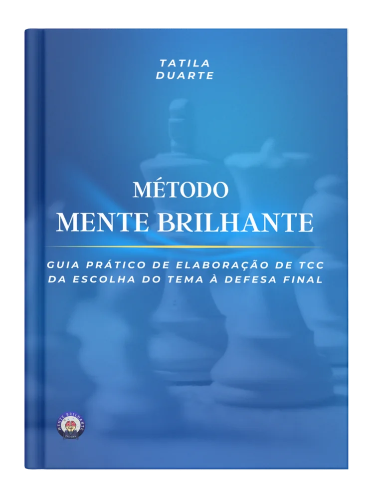 Capa de Método Mente Brilhante: Guia Prático de Elaboração de TCC